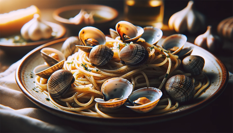 spaghetto con le vongole