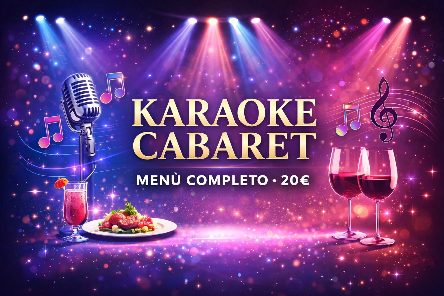 MENU KARAOKE  20€